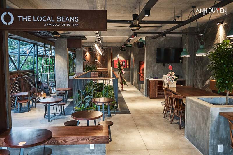 Lắp Đặt Âm Thanh Chuỗi Cafe 5D & The Local Beans: AnhDuyen Audio 5