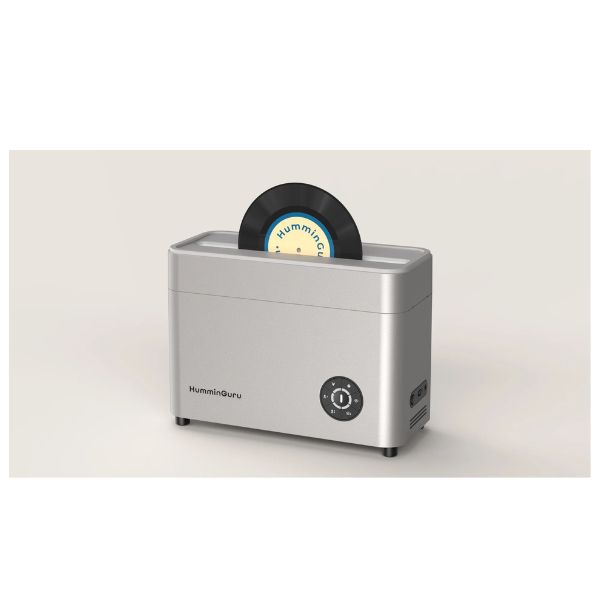 Premium Dust Cover For HG01 & NOVA Ultrasonic Record Cleaners - Grey With Front Storage Pocket