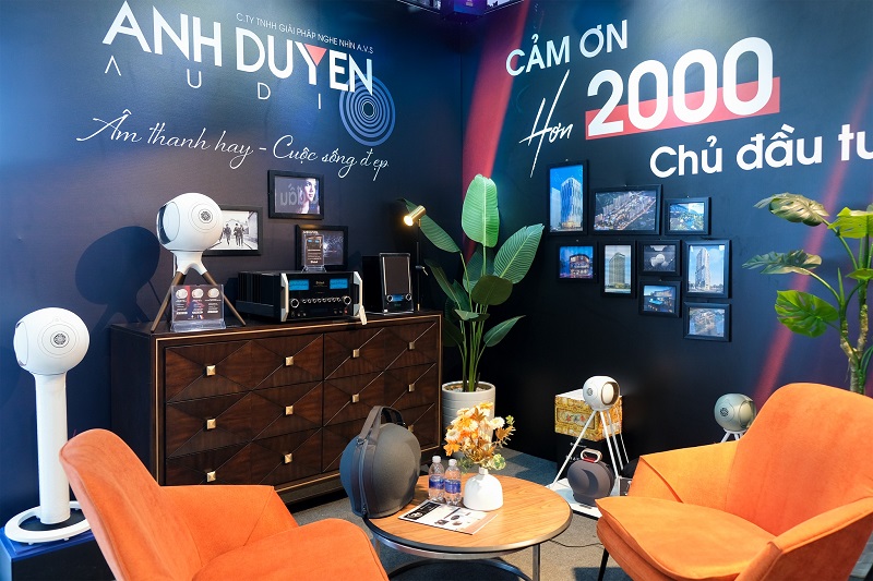 Tận hưởng âm nhạc tuyệt đỉnh từ những chiếc loa Devialet tại gian hàng AnhDuyen Audio