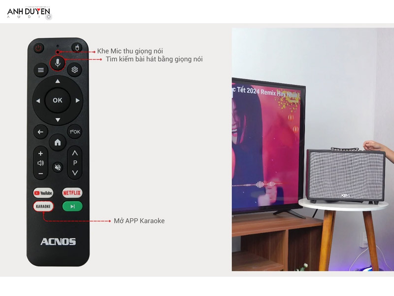 Loa di động acnos hinet 3600 giá tốt