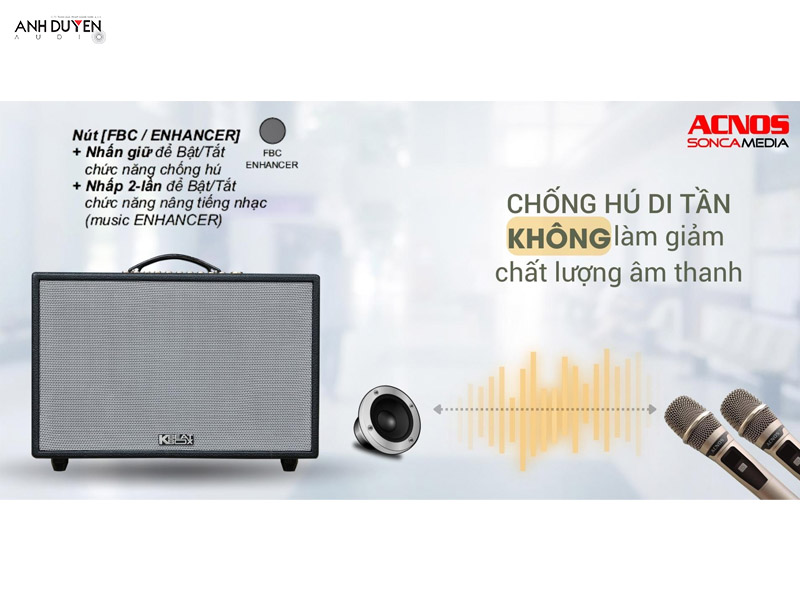 Loa di động acnos hinet 3600 giá tốt