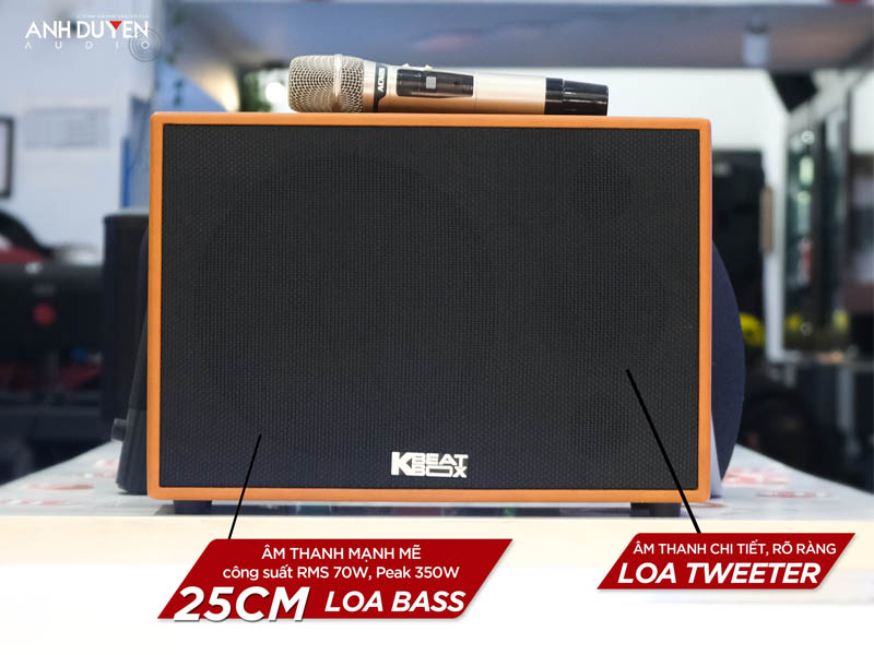 loa karaoke acnos cs2501 pu giá rẻ