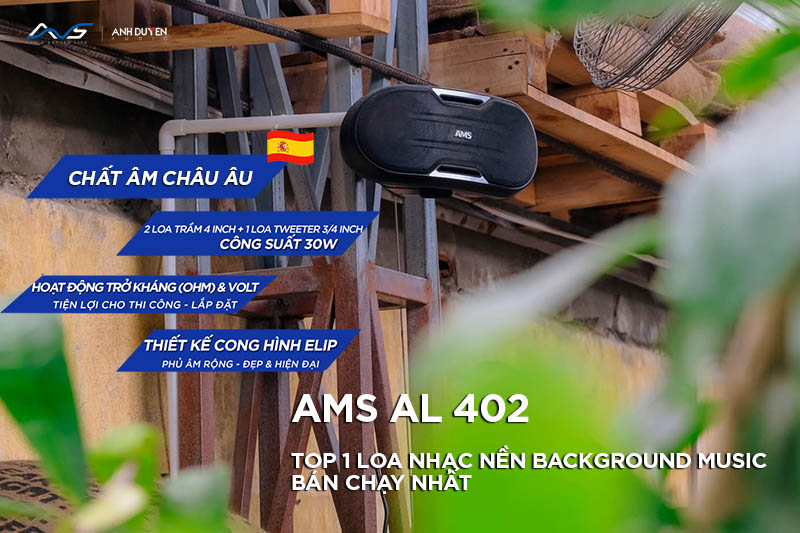 Loa Treo Nghe Nhạc AMS AL 402 Chính Hãng giá tốt 8