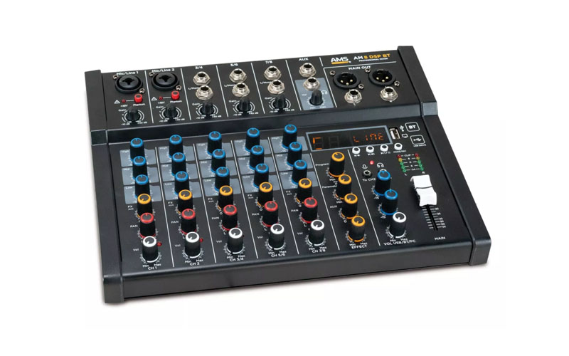 Mixer AMS AM 8 DSP BT Chính Hãng giá tốt