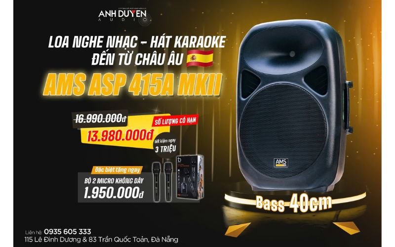 AMS ASP 415A MKII chính hãng giá tốt