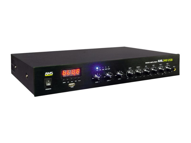 AML 240 USB được thiết kế để phục vụ cho nhiều loại hình không gian