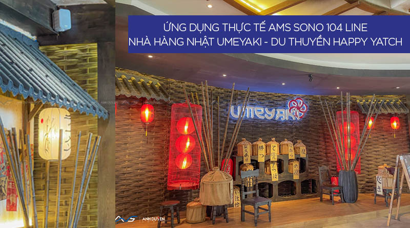 Loa cafe nhà hàng Đà nẵng - Loa AMS Sono 14 Line - anhduyen audio 2