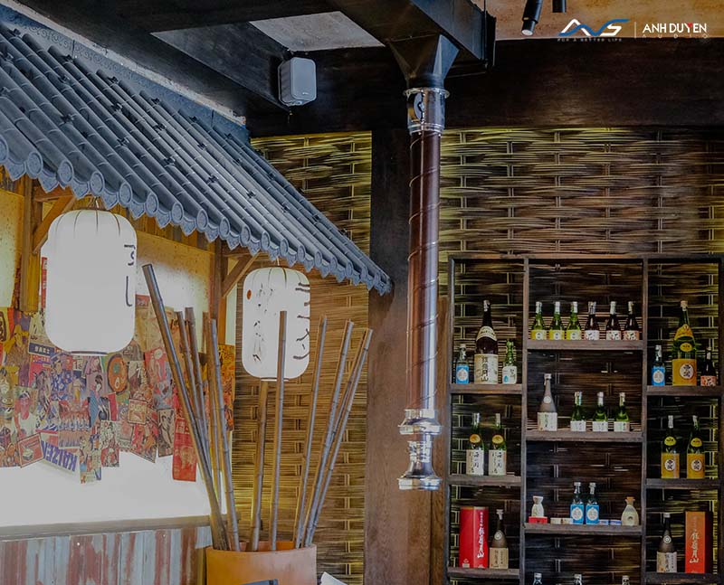 Loa cafe nhà hàng Đà nẵng - Loa AMS Sono 14 Line - anhduyen audio 3
