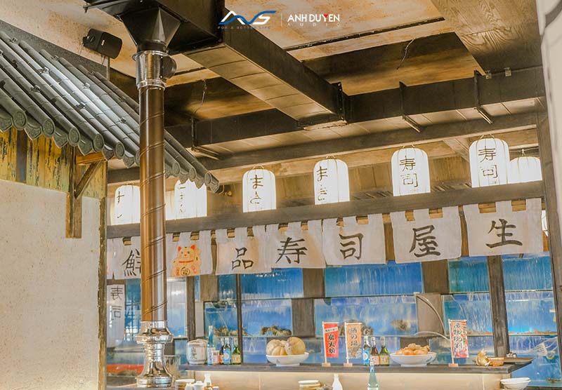 Loa cafe nhà hàng Đà nẵng - Loa AMS Sono 14 Line - anhduyen audio 6