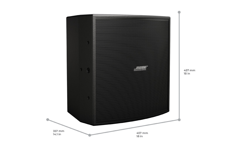 kích thước loa Bose Professional Forum FC112 - anhduyen audio