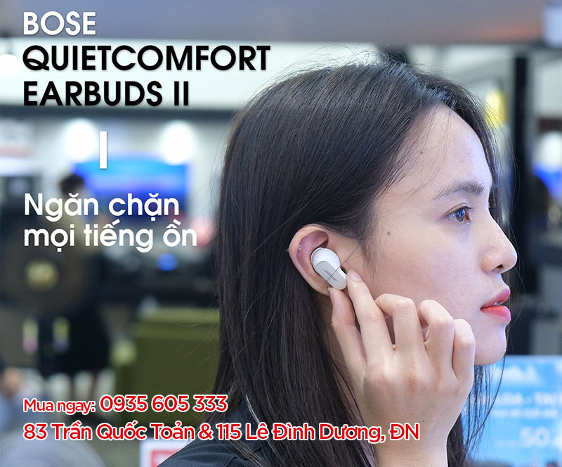 mua Tai nghe bose quietcomfort earbuds 2 đà nẵng - anhduyen audio 
