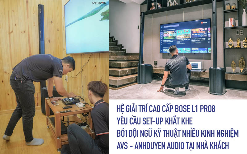set up Dàn karaoke Bose L1 Pro8 cao cấp giá tốt nhất - anhduyen audio 1