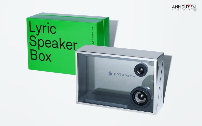 loa không dây Cotodama Speaker Box Military Silver cao cấp - anhduyen audio 1 