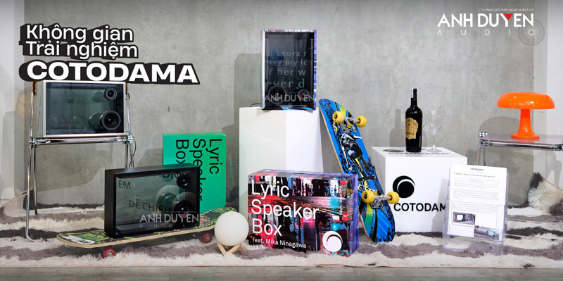 không gian trải nghiệm Cotodama tại AnhDuyen Audio