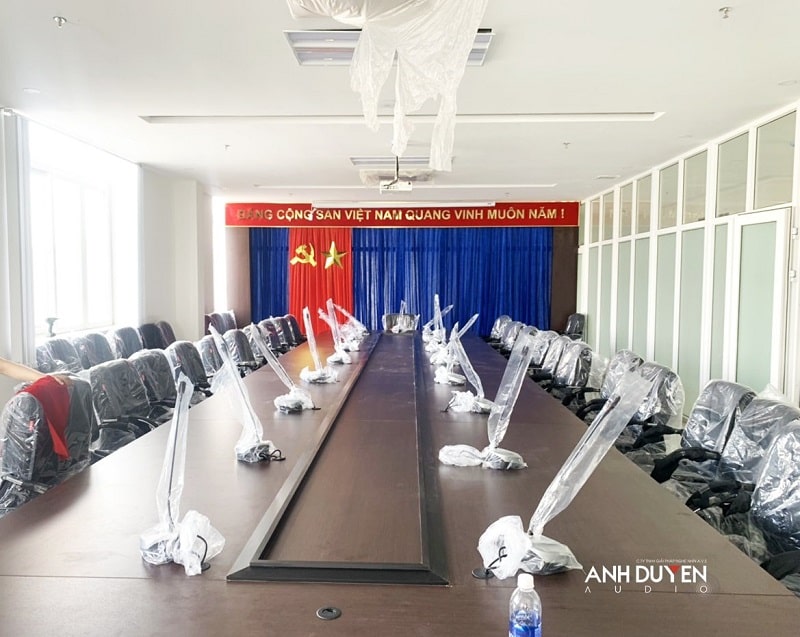 Lắp đặt hệ thống âm thanh hội thảo TOA cho hải quan tỉnh Bình Phước