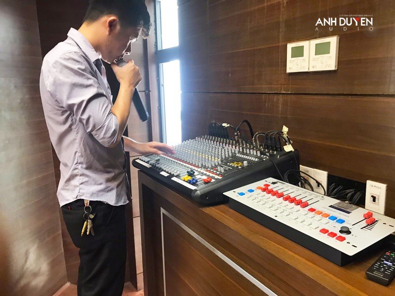 Lắp đặt hệ thống âm thanh hội trường Hải Quan Quảng Nam