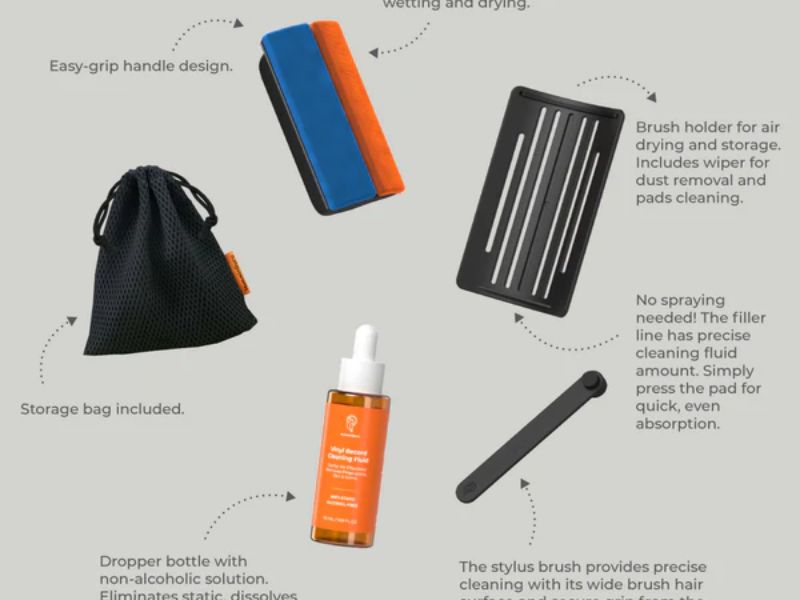 Bộ sản phẩm HumminGuru I-Brush bao gồm cả cây cọ stylus chuyên dụng với phần tay cầm dài