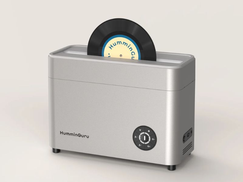 Máy làm sạch đĩa than siêu âm Humminguru Nova Advanced Ultrasonic Vinyl Record Cleaner sở hữu 4 chế độ hoạt động chính