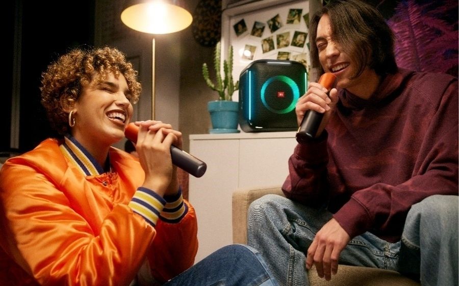 JBL Partybox Encore (Kèm 2 Micro) - Hàng Chính Hãng