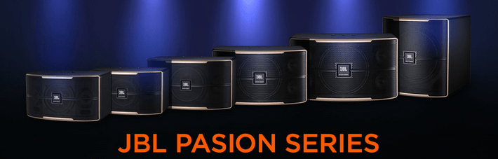 Loa karaoke JBL PASION 10 nằm trong chuối series Pasion của hãng
