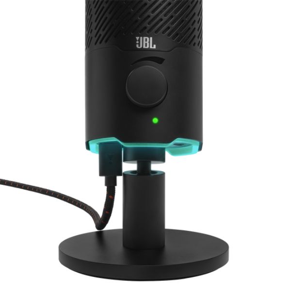Micro JBL Quantum Talk được nhà sản xuất trang bị hệ thống giảm chấn tích hợp trong phần đế