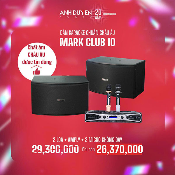 dàn karaoke gia đình châu âu giá rẻ