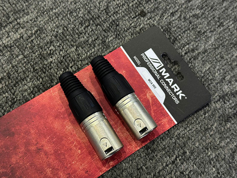 Jack XLR 3 Pin MARK MCA 002 chính hãng - anhduyen audio 4