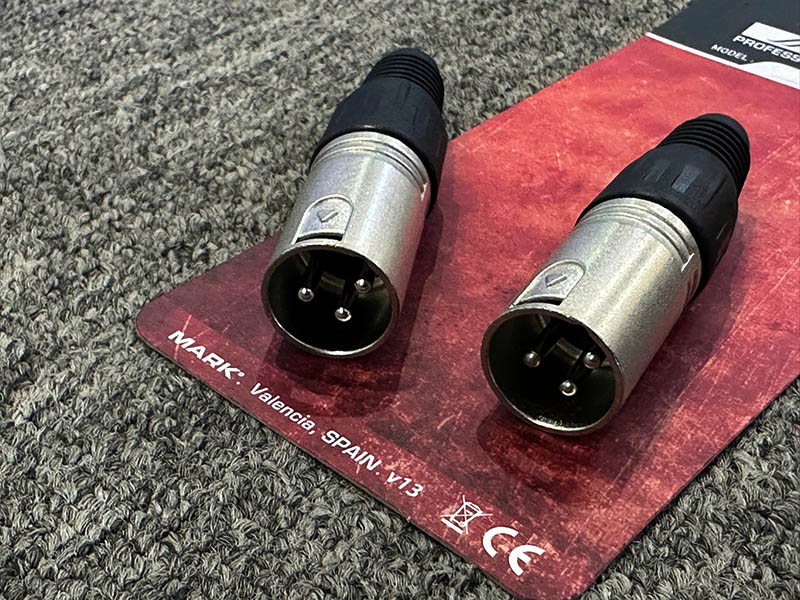 Jack XLR 3 Pin MARK MCA 002 chính hãng - anhduyen audio 2