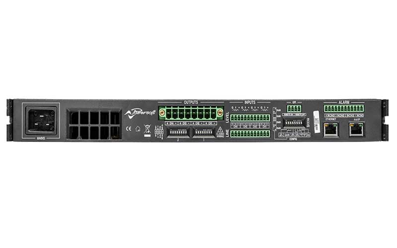 Amply công suất powersoft Quattrocanali 1204 DSP+D chính hãng giá rẻ Đà Nẵng 