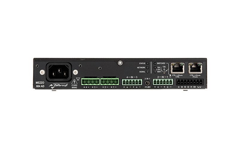 Amply Powersoft MEZZO 604 AD Chính Hãng Mua Ở Đâu