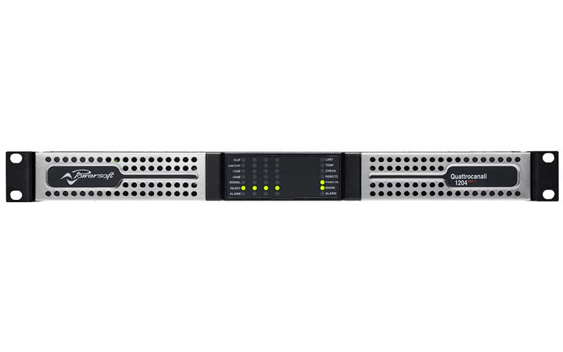 Amply công suất Powersoft Quattrocanali 1204 DSP+ chính hãng