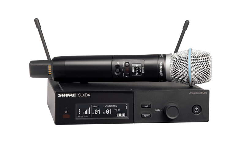 Micro Shure SLXD24/B87A chính hãng giá tốt nhất thị trường