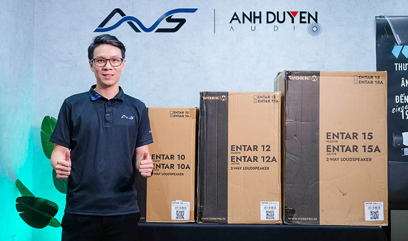 Loa Work Pro Entar 10A của nước nào - anhduyen audio