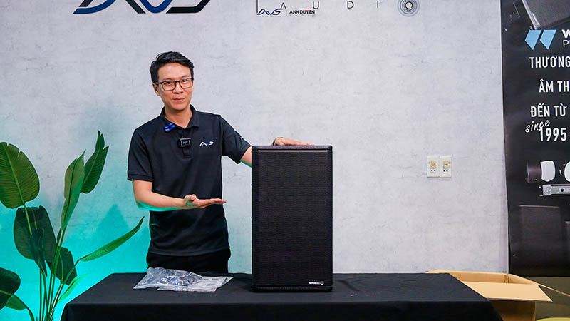 unbox Loa Work Pro Entar 10A - anhduyen audio