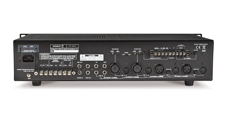 amply Work Pro PA 120 USB/R giá tốt nhất - anhduyen audio