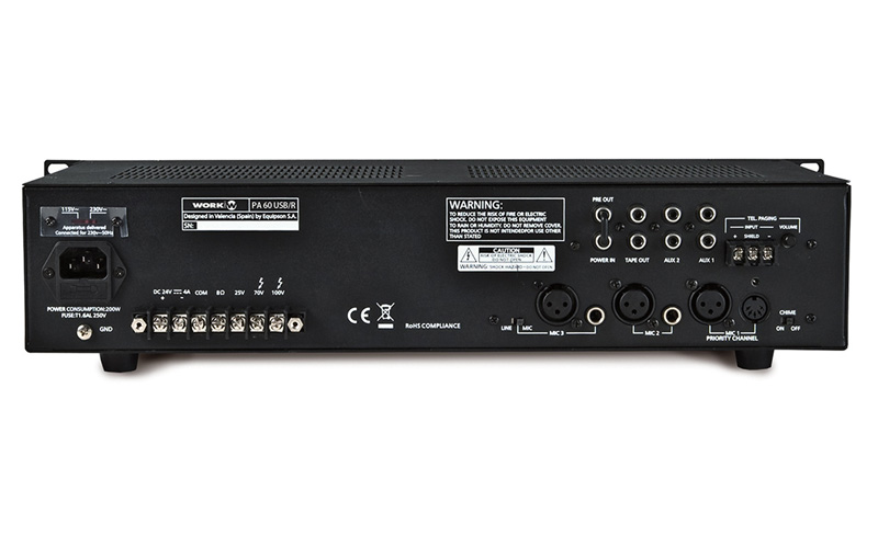 amply Work Pro PA 60 USB/R giá tốt nhất - anhduyen audio