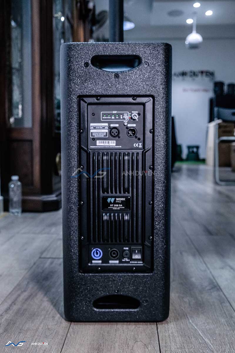 mặt sau loa sub Work Pro Raptor 8 - anhduyen audio