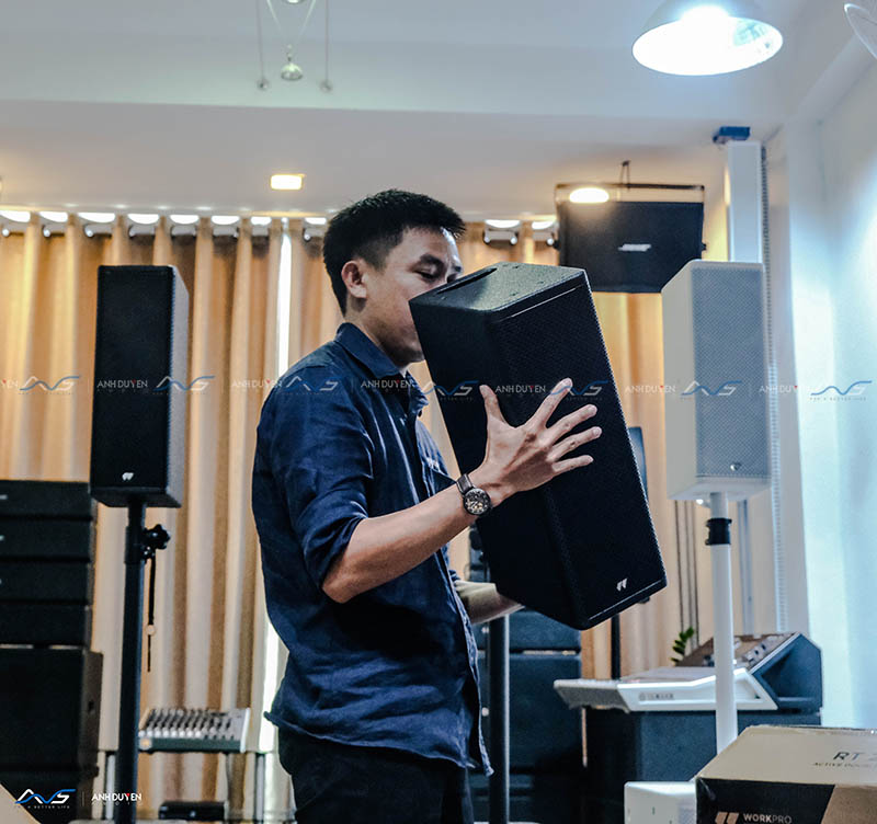 Unbox loa Work Pro Raptor 8 - anhduyen audio