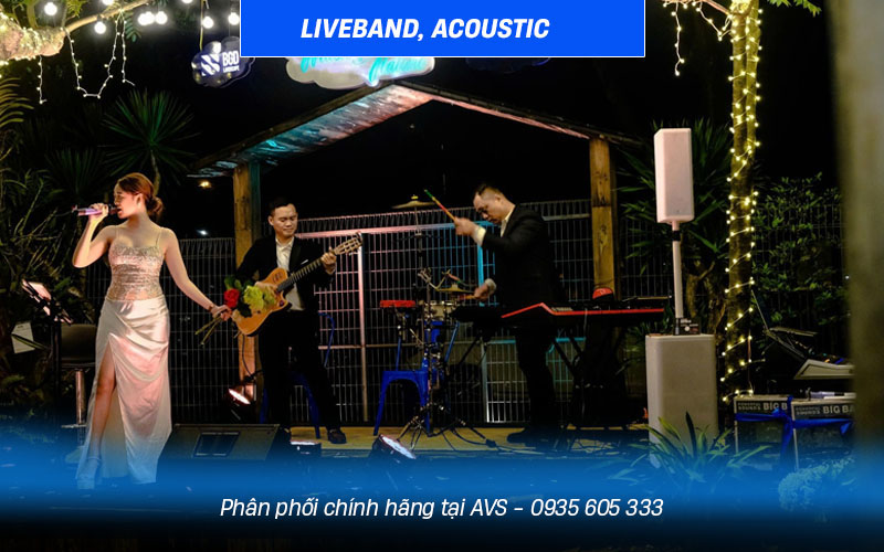 work pro raptor cho am thanh liveband acoustic
