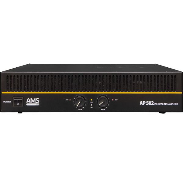 Ampli AP 502 có khả năng hoạt động ở cả hai chế độ: Stereo và Bridge
