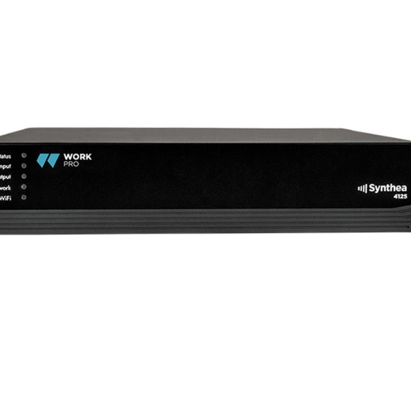 Amply Work Pro Synthea 4125 sở hữu công suất lên đến 125W cho mỗi kênh đạt mức 4 ohm