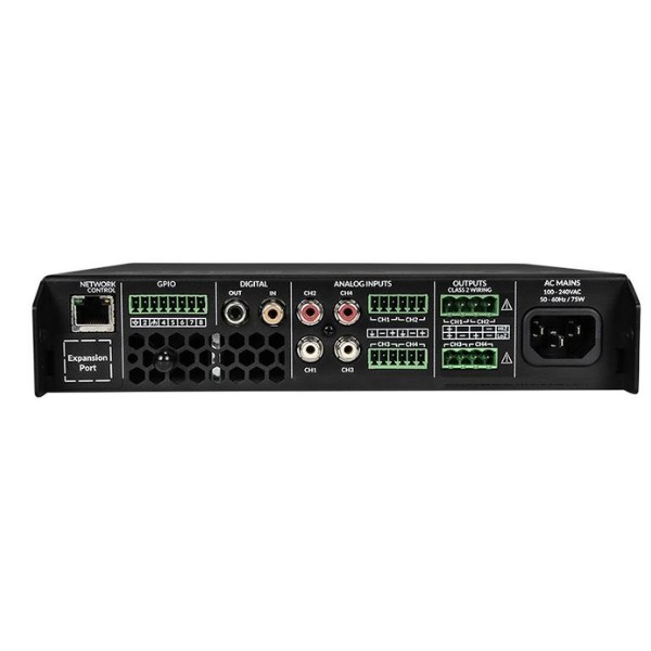 DSP chuyên dụng của Amply Work Pro Synthea 4125 tích hợp khả năng và điều khiển đầy đủ