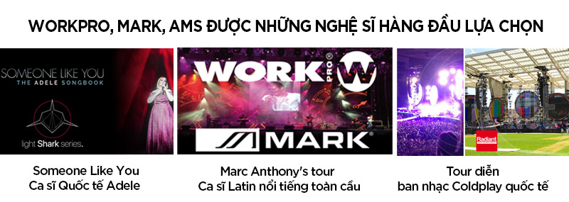Workpro, AMS, Mark thương hiệu âm thanh Châu âu nổi tiếng - anhduyen audio 3