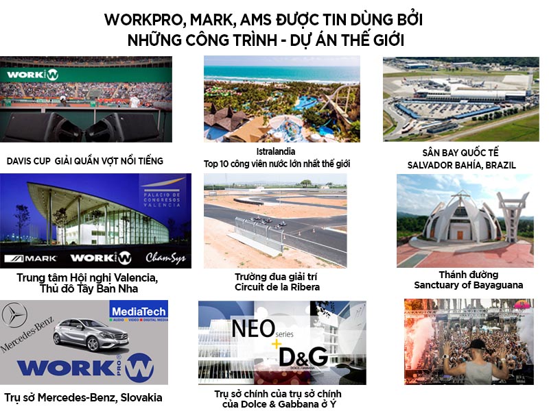 Workpro, AMS, Mark thương hiệu âm thanh Châu âu nổi tiếng - anhduyen audio 4