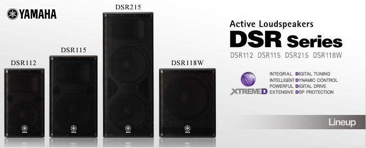 Series DSR của Loa Yamaha DSR 118W - anhduyen audio