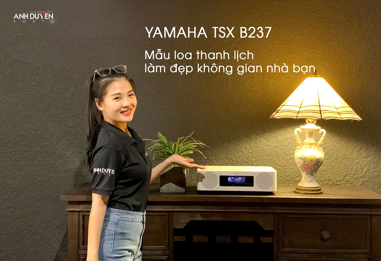 Loa nghe nhạc Yamaha TSX B237 chính hãng tại AnhDuyen Audio