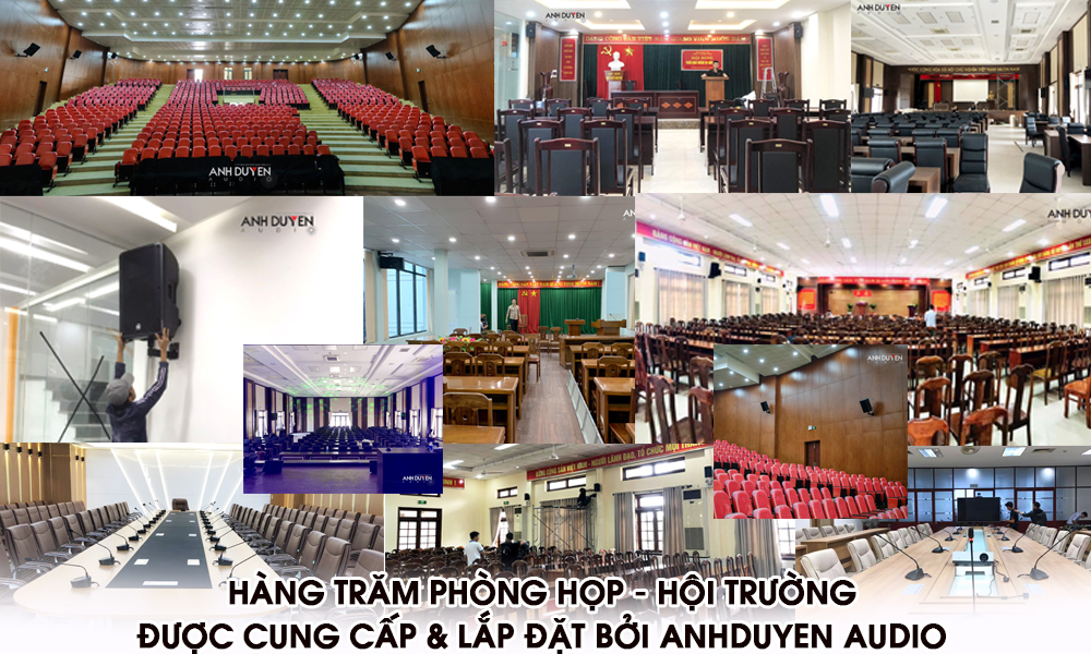 Lắp đặt âm thanh hội trường, hội nghị, hội thảo, phòng họp tại Đà Nẵng
