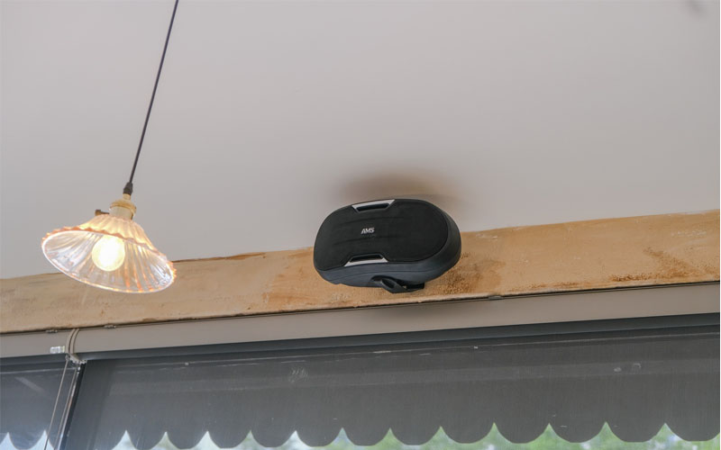 loa ams al 402 cho không gian gé cafe