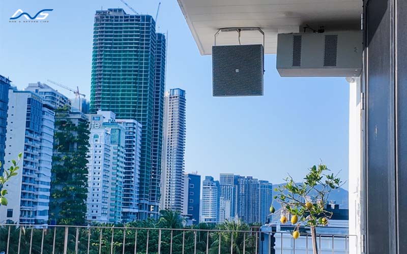 hệ thống âm thanh work pro arena 12cx harbour rooftop