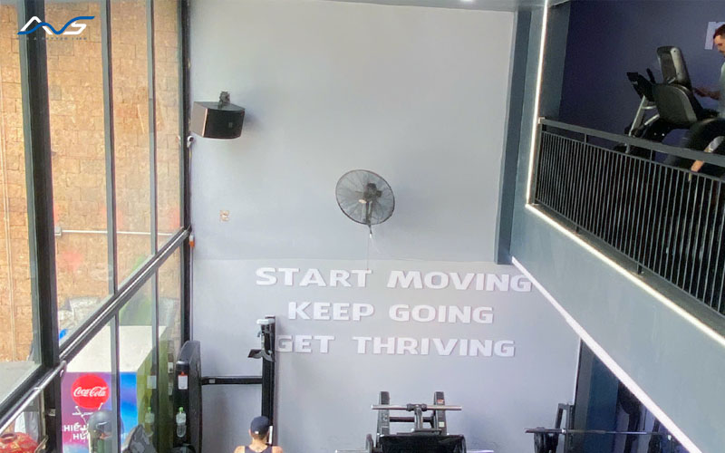 Hệ thống âm thanh phòng Gym loa CASound CK10II